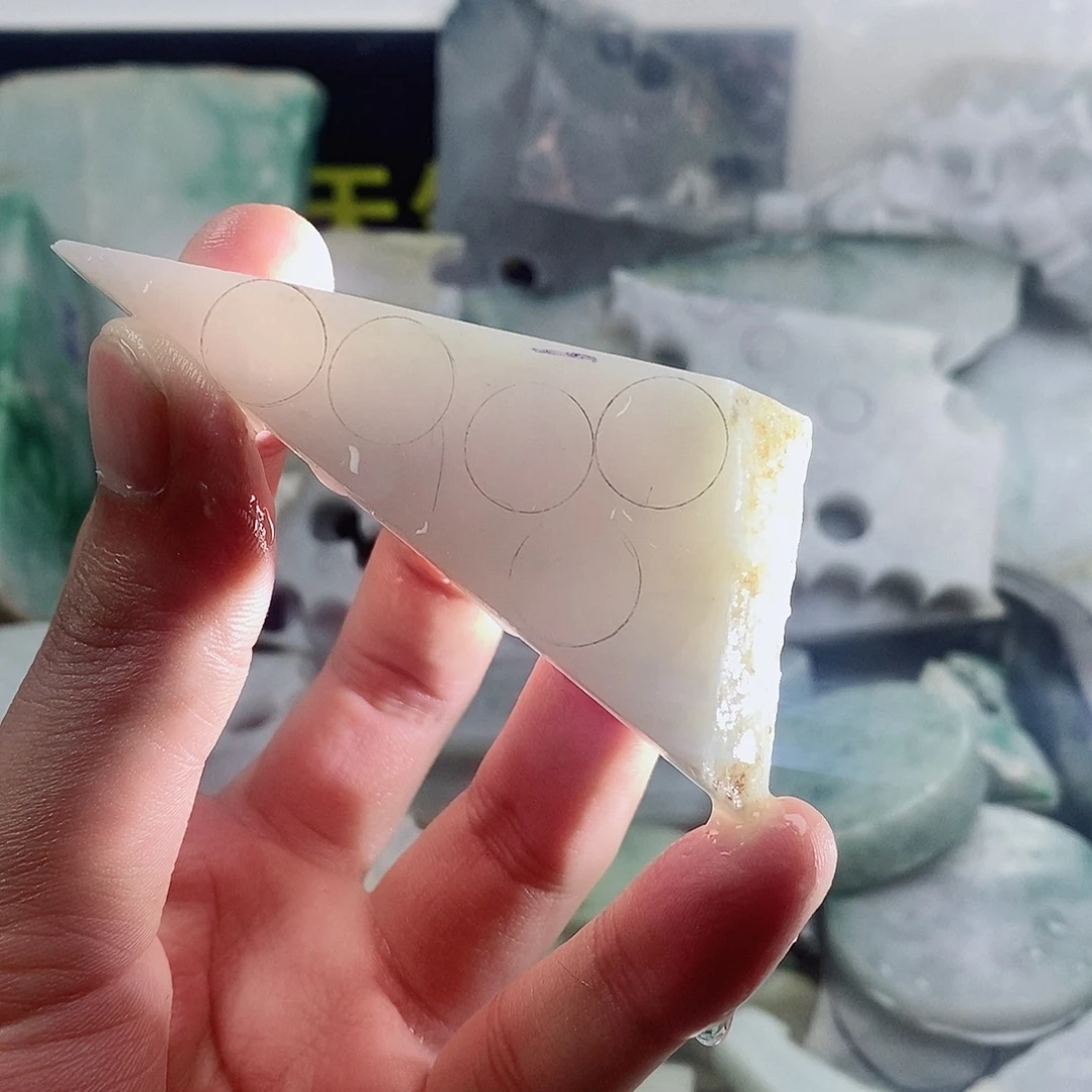 散珠翡翠天然缅甸翡翠a货58