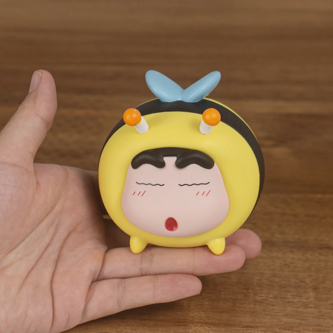 蜜蜂团子小新可爱卡通手办玩具创意装饰摆件生日礼物