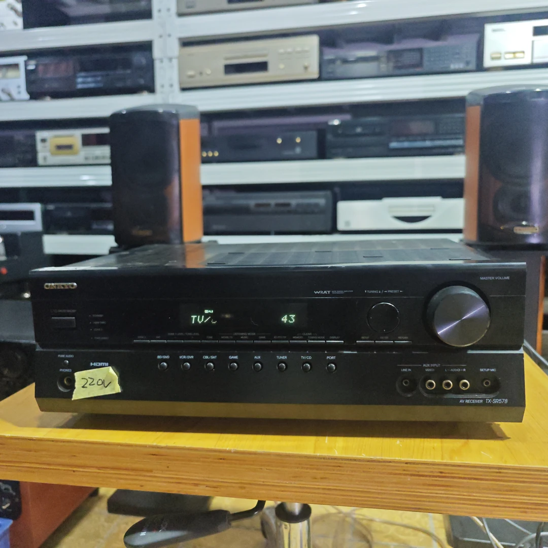 8新  安桥二手 sr578av功放 不包邮不退换