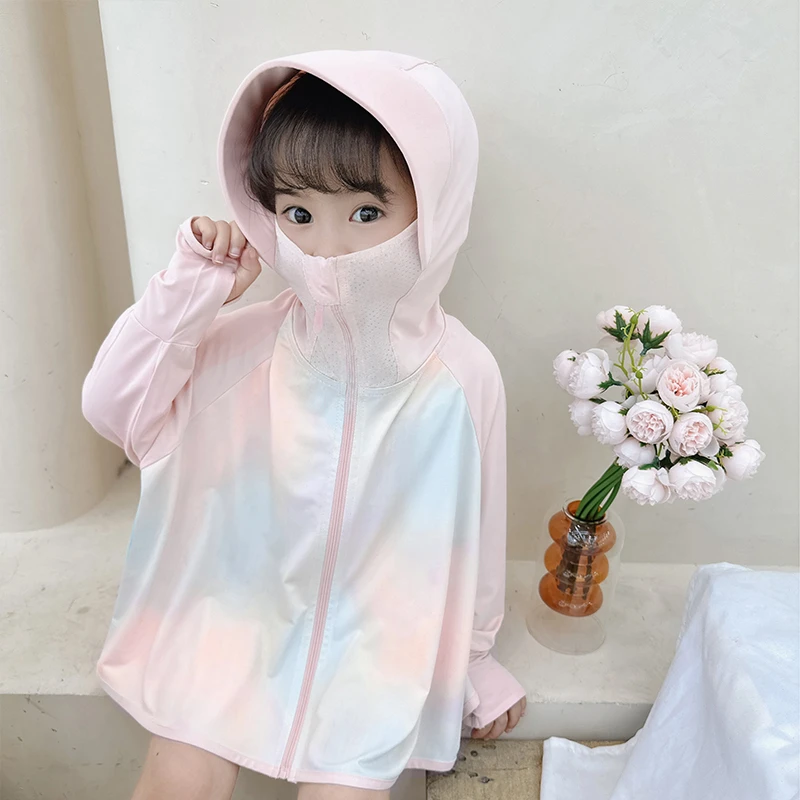 夏季儿童防晒衣冰丝轻薄款防紫外线外套男女童2025新