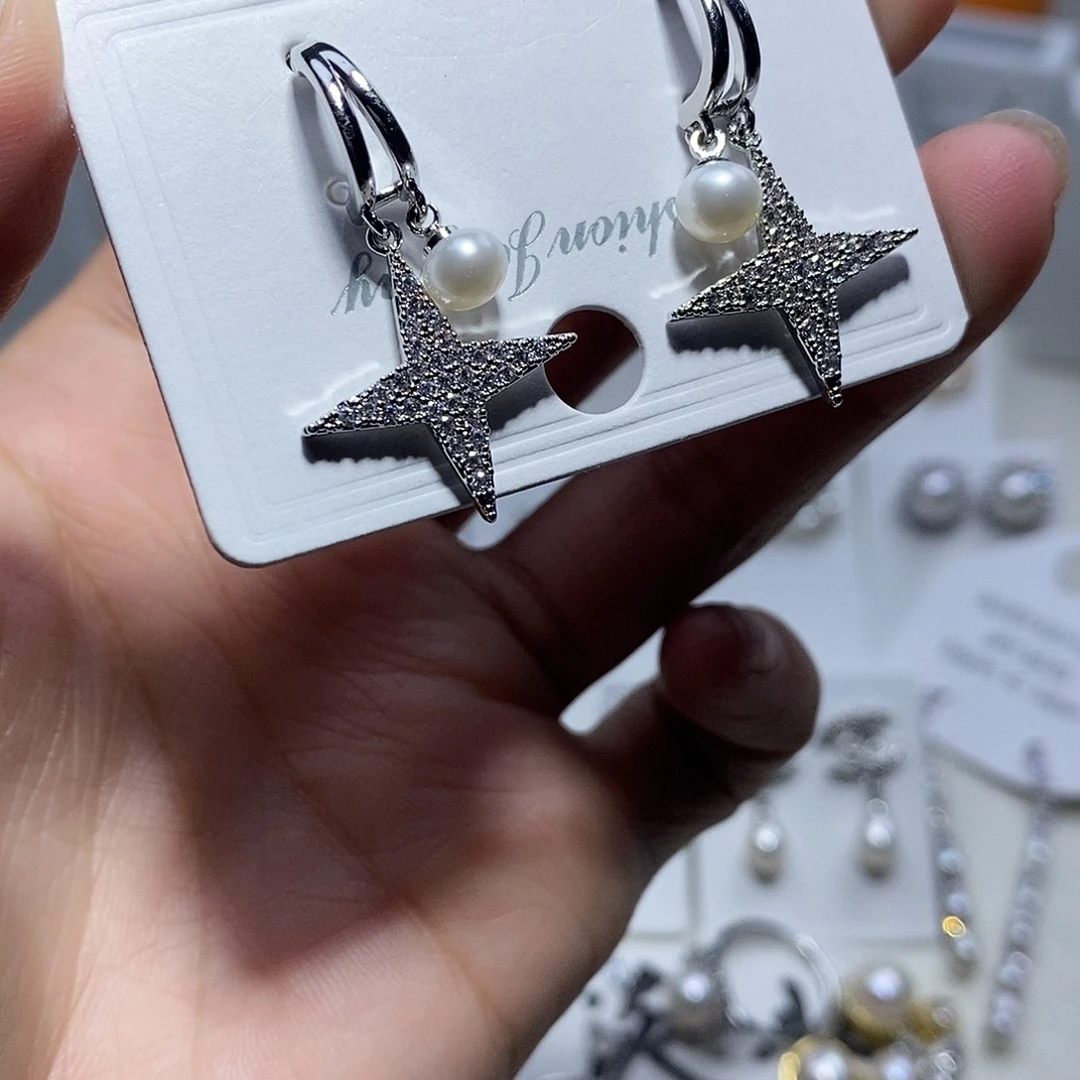 耳饰淡水珍珠未镶嵌