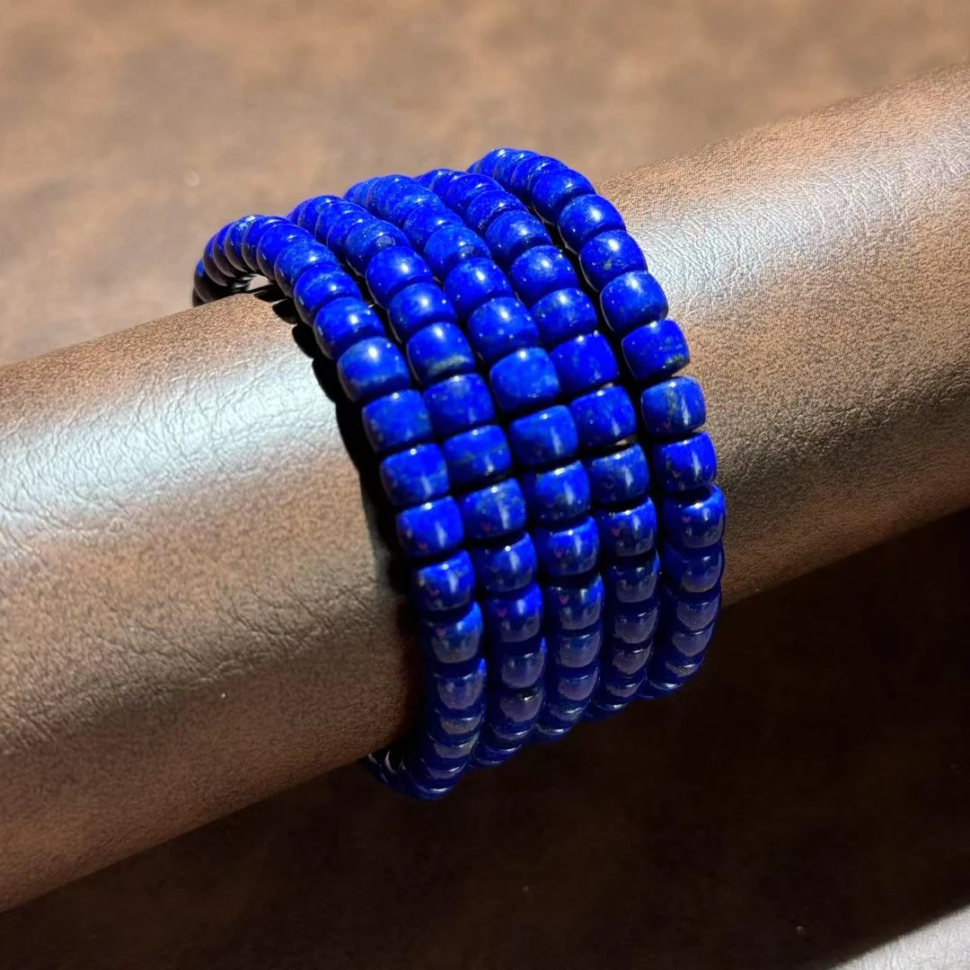 【祁恩珠宝】青金石单圈D022706-多样性发其一