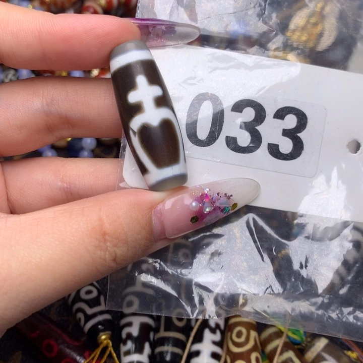 玛瑙/玉髓未镶嵌发一条