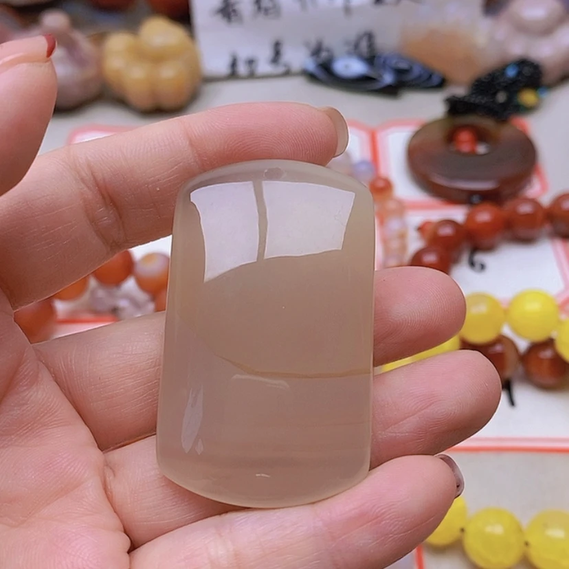 【闪购商品】未镶嵌玛瑙/玉髓珠宝半成品一*在