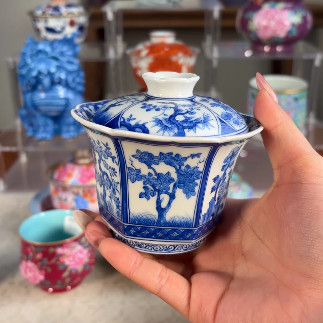 纯手工手绘 高端茶器