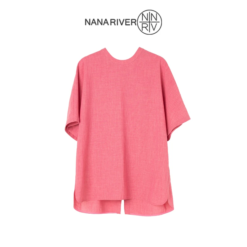 【落尘空】小众不规则设计师款衬衫上衣极简风高端原创设计师款