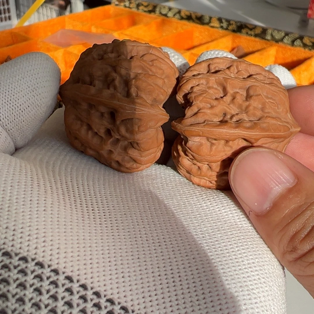 吊坠文玩核桃凹底