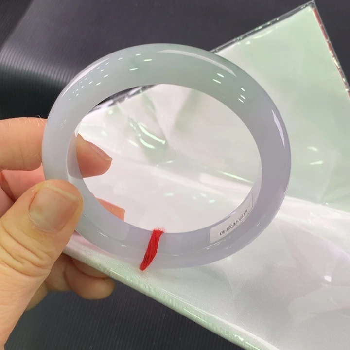 翡翠未镶嵌手镯正圈56-57