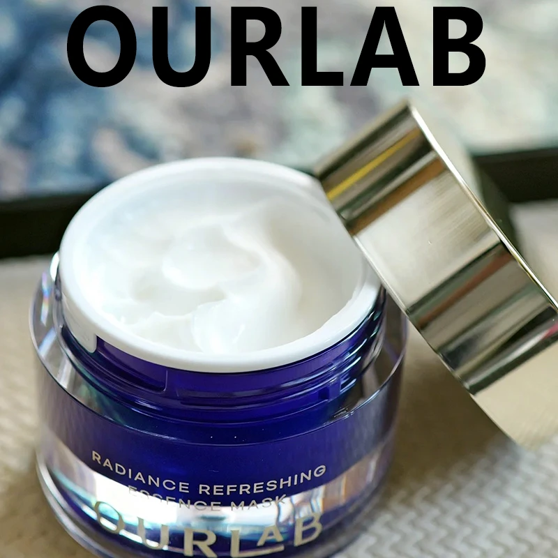 韦雪专属OURLAB焕采沁透精华面膜涂抹高级美容护肤品舒缓修护紧致