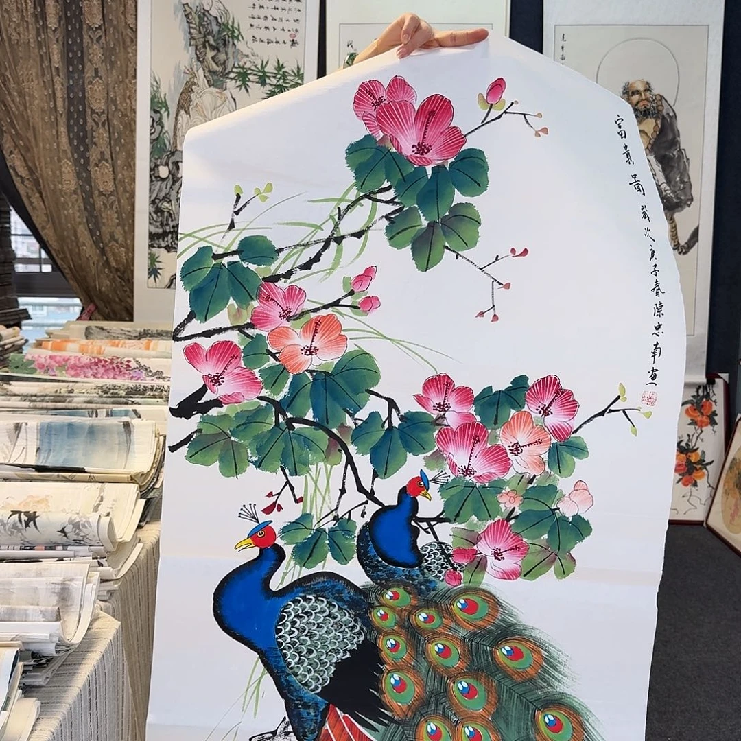 纯手绘国画好漂亮