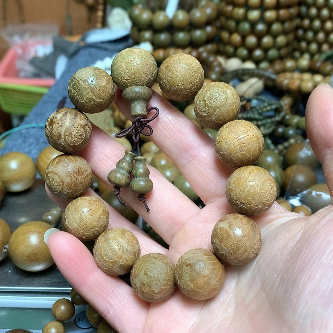 维腊木（绿檀）手串/手链扬**航