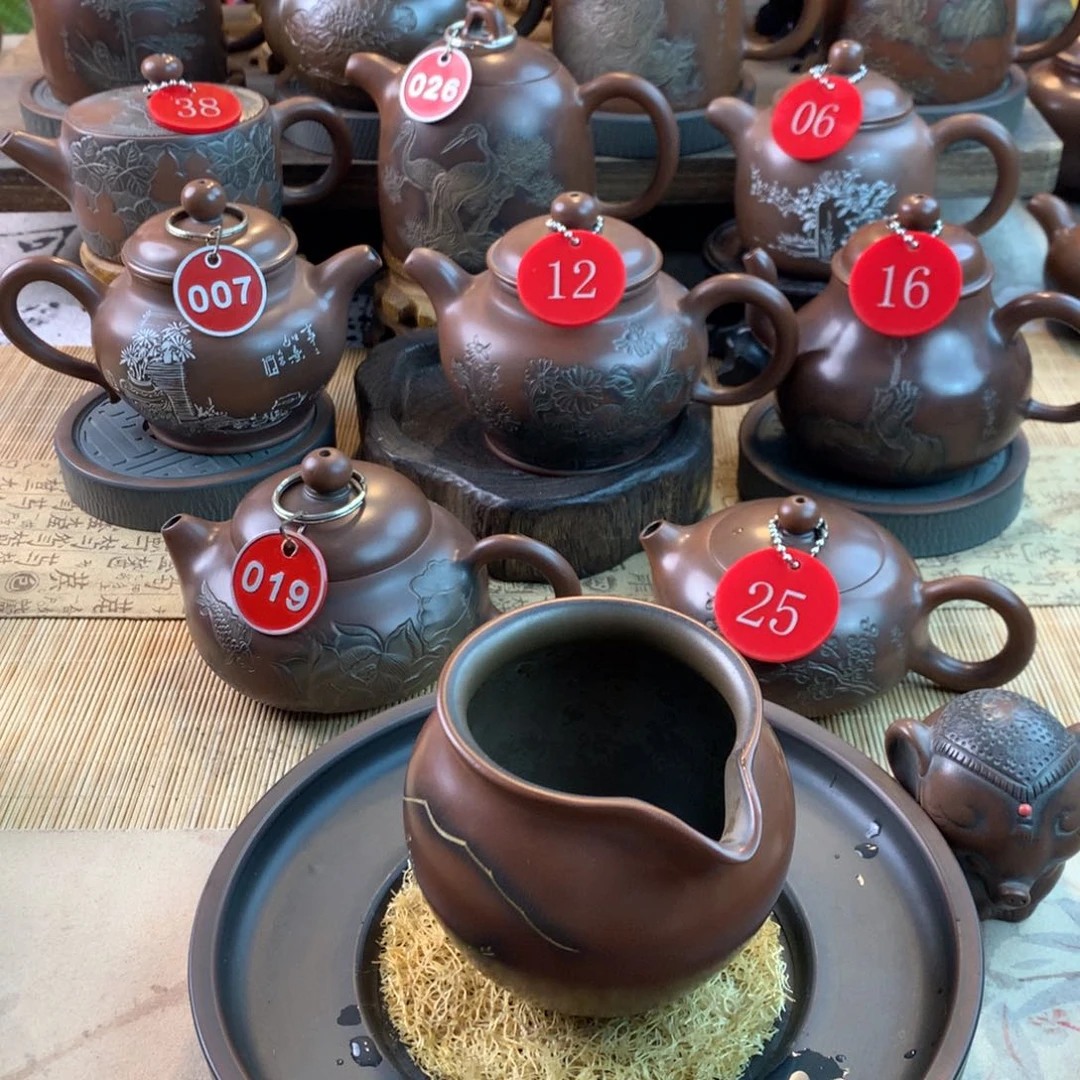 卓*坭兴陶材质公道杯