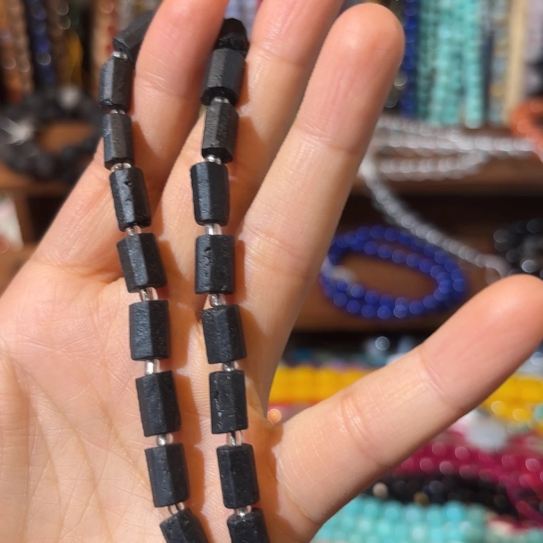 玛瑙/玉髓未镶嵌珠宝半成品碧玺卡6-10一条