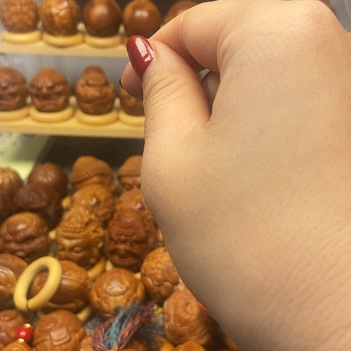 恨***会橄榄核手串/手链三面