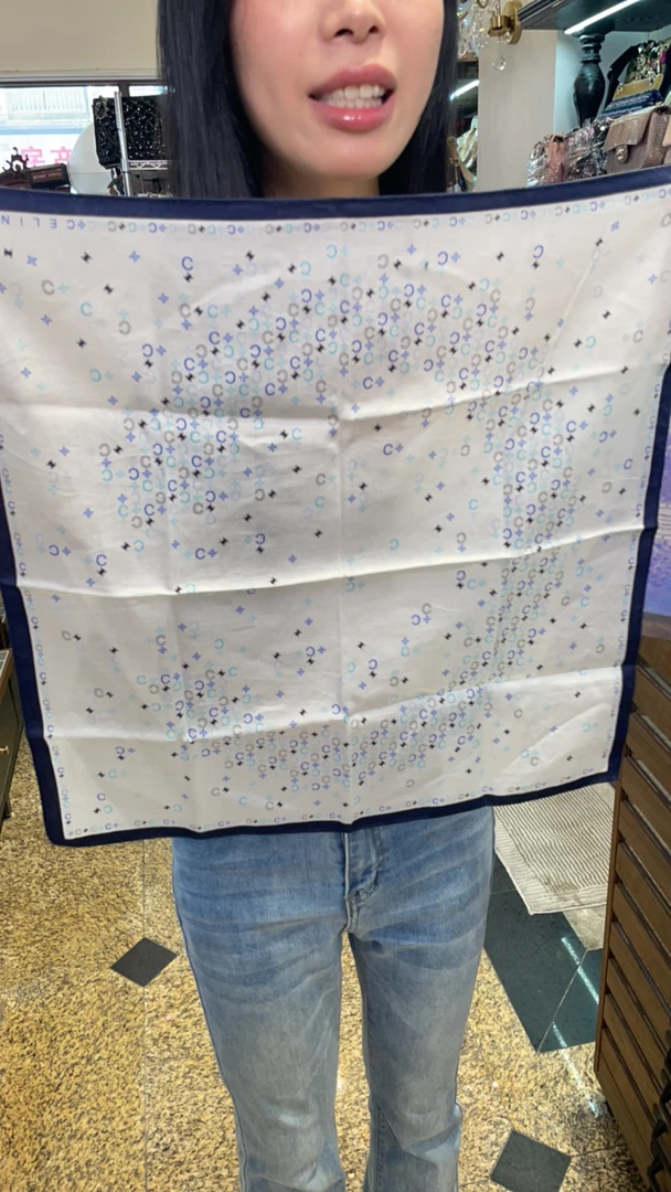 95新 Celine/思琳 夏七中古/Celine方巾