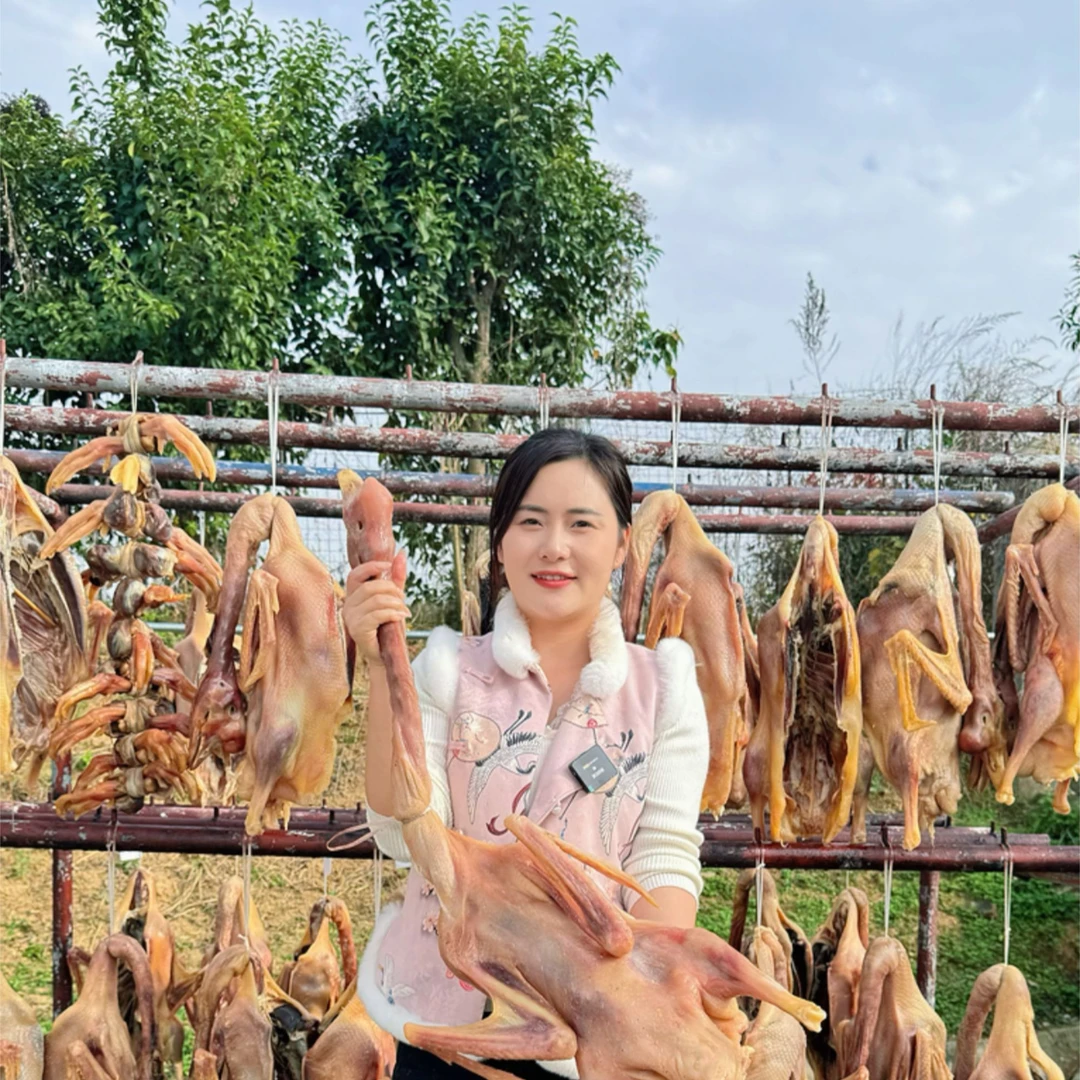 【小大翠专属】老甄土特产长丰咸鹅腊鹅自家散养风干土鹅长丰味道
