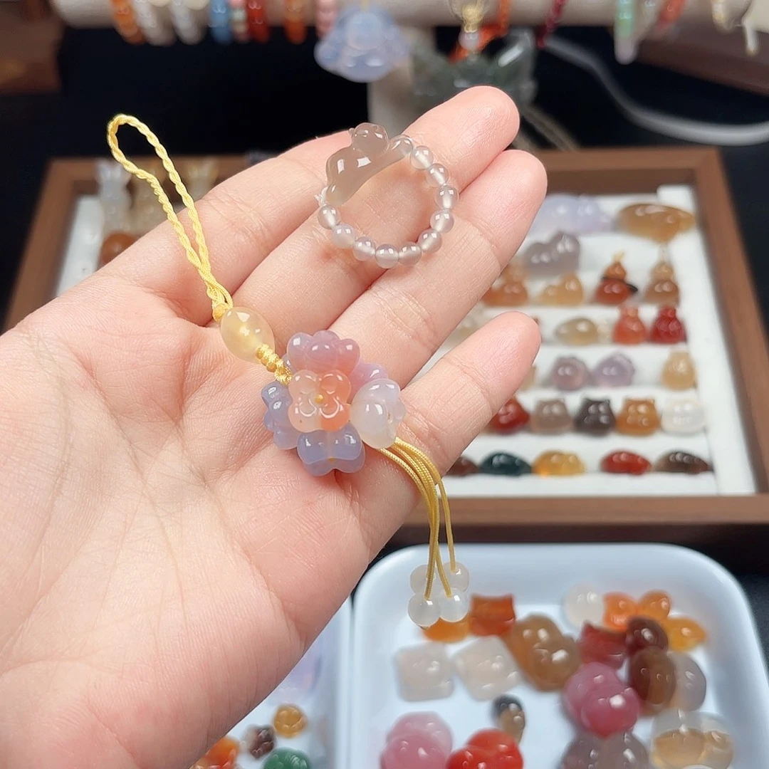 玛瑙/玉髓吊坠(不含链)未镶嵌无***?