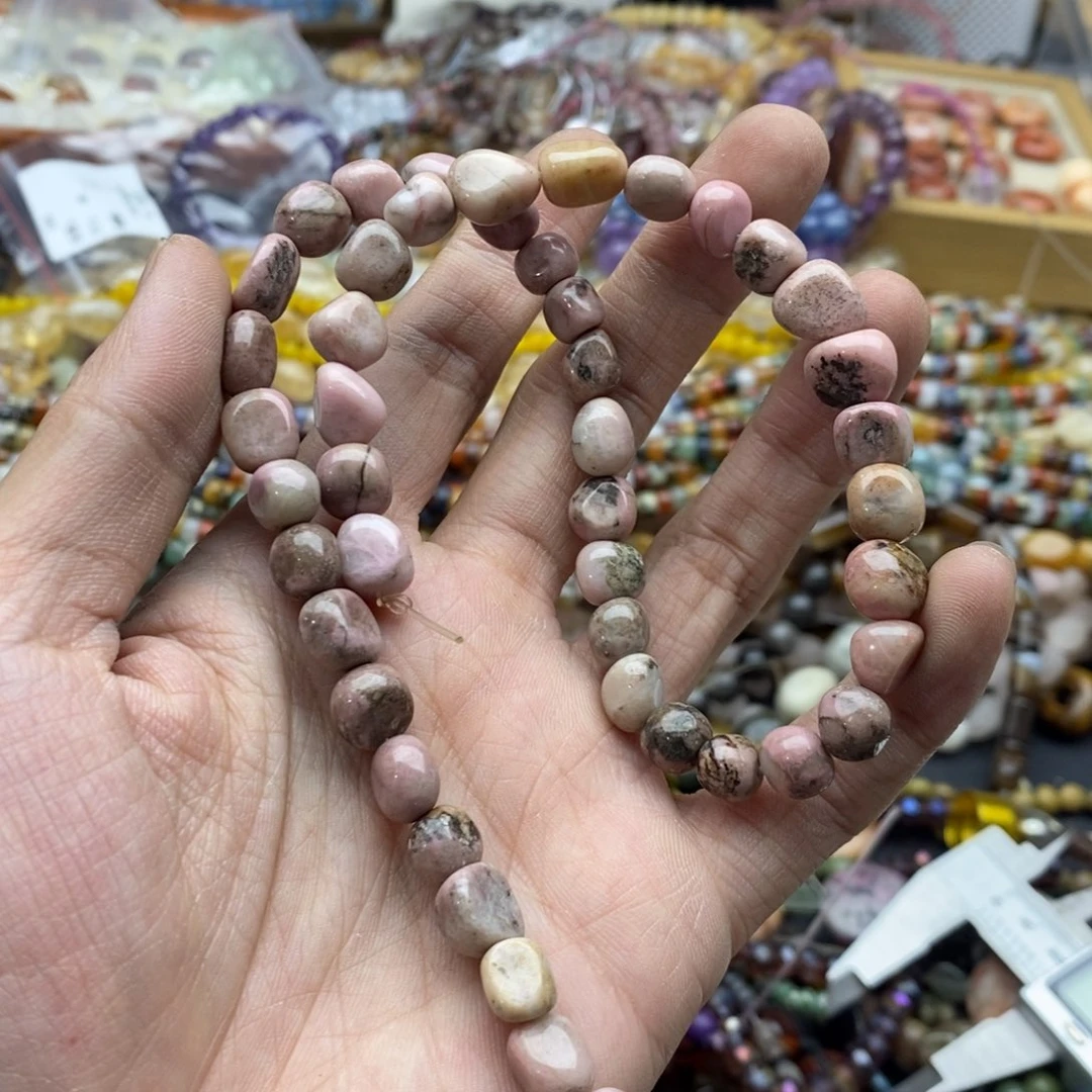 玛瑙/玉髓未镶嵌珠宝半成品一条蔷薇E168