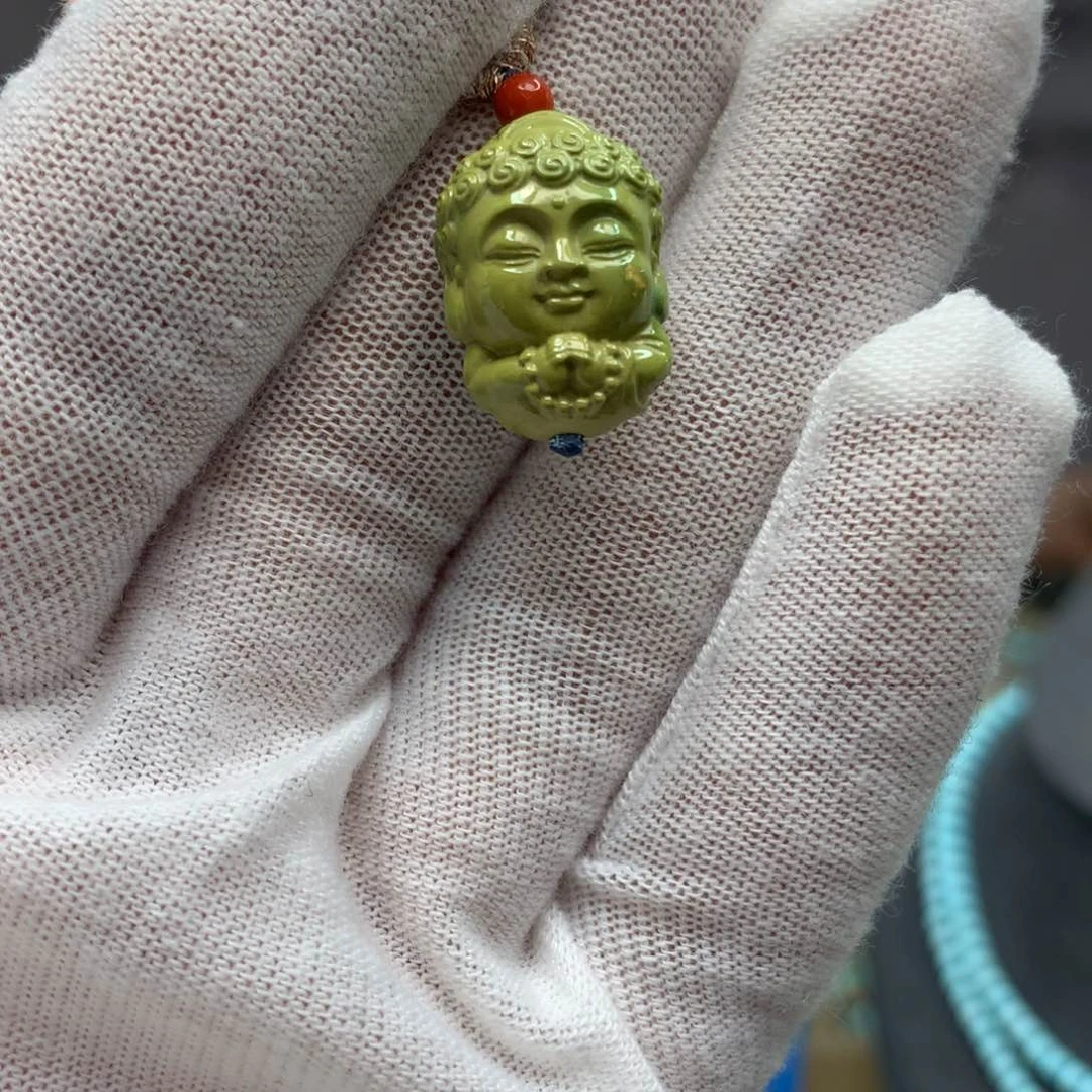 绿松石挂件未镶嵌