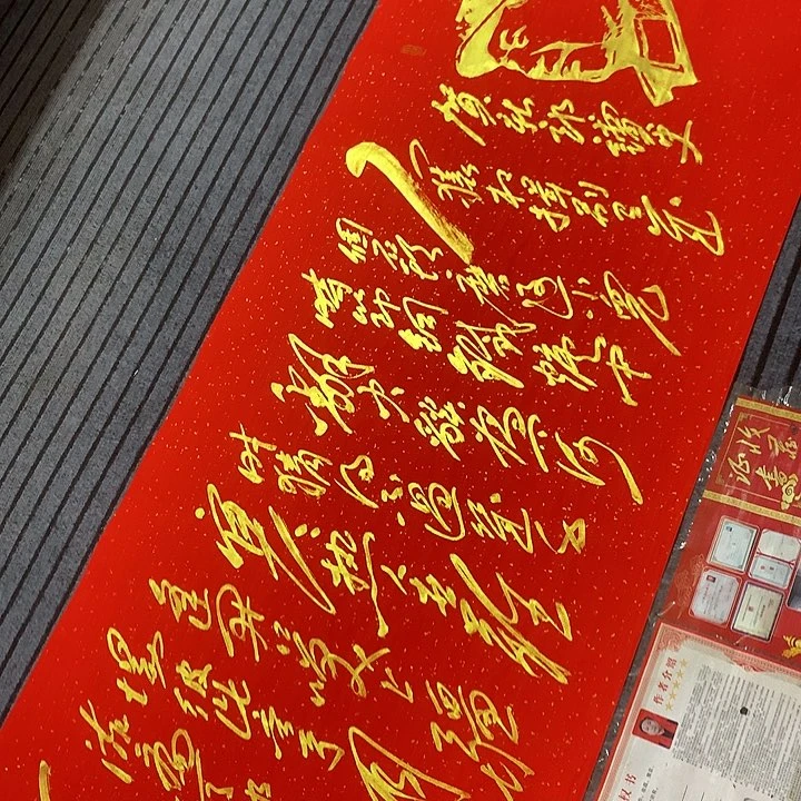 书法冯伟老师红头像读史