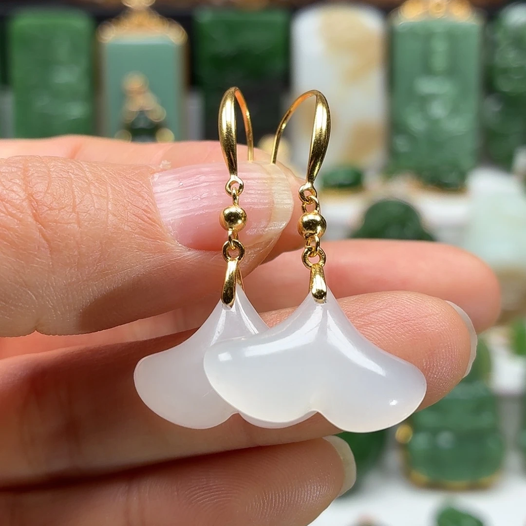 和田玉银S925镶嵌颈饰