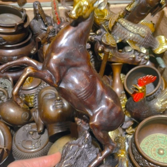 铜的。全清了一件不留