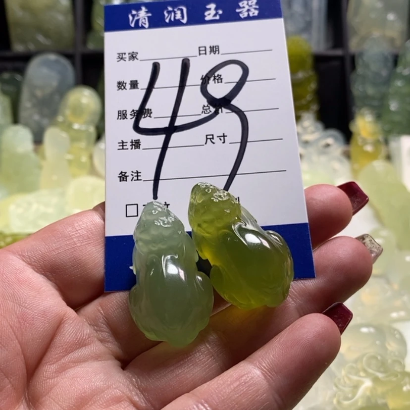 【闪购商品】蛇纹石玉颈饰合金何****～