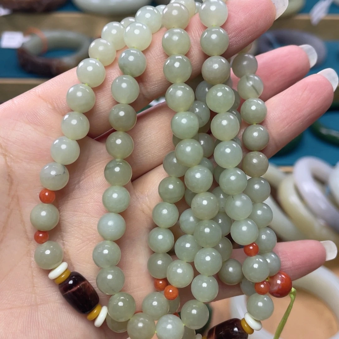 未镶嵌手串和田玉