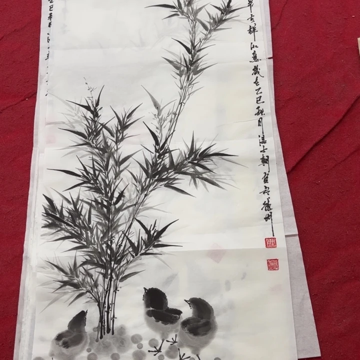 国画花鸟等多种鸟类的栖息地