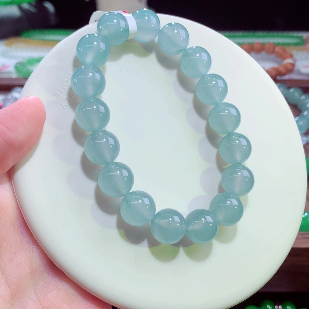 未镶嵌手串翡翠卡11.8mm