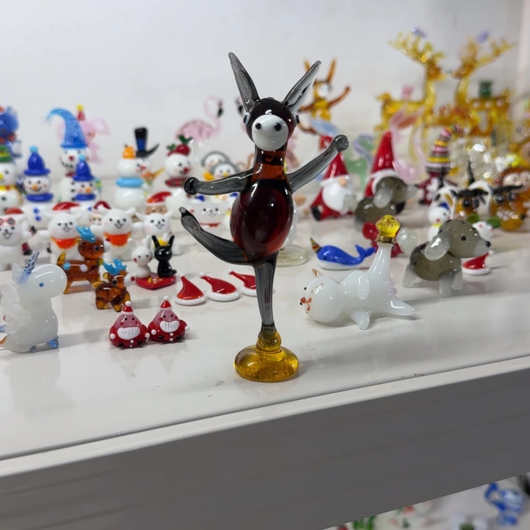 琉璃手工艺品功夫驴