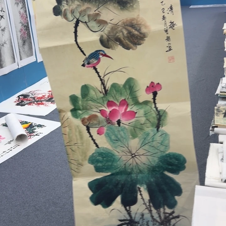 国画宣纸纯手绘字画