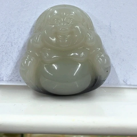 和田玉颈饰未镶嵌可****.