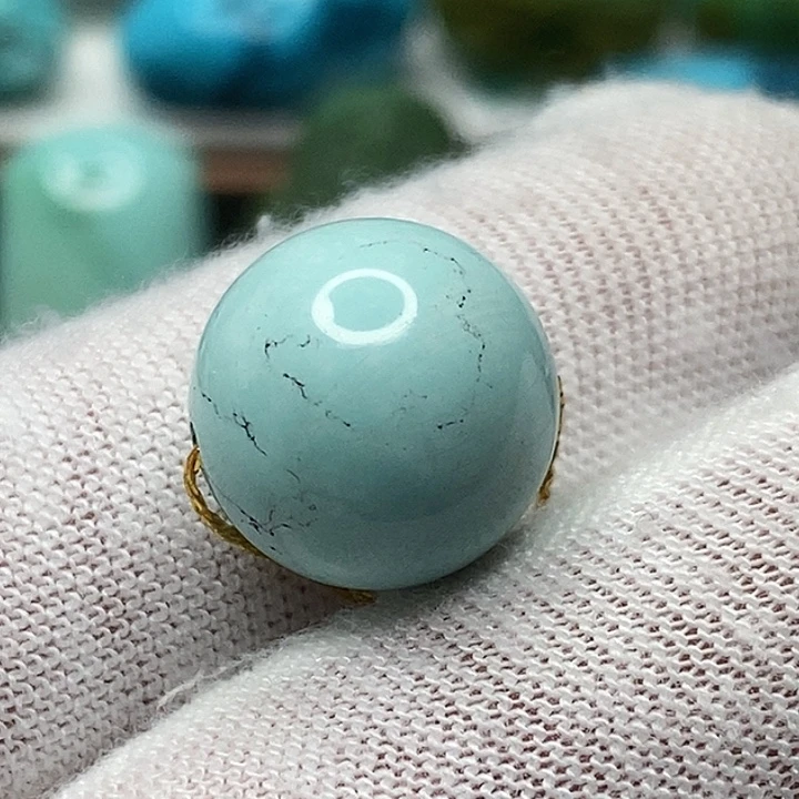 绿松石未镶嵌天然原矿 地大质检