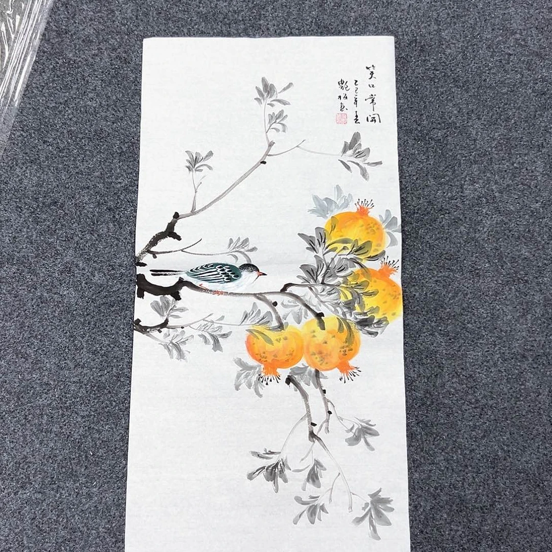 国画国画作品宣纸纯手绘