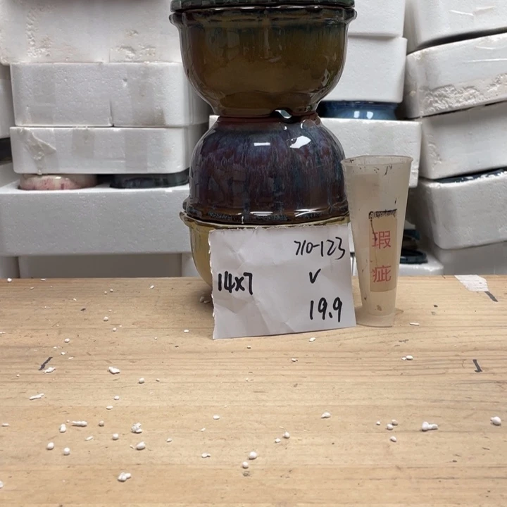 紫砂花盆多肉陶土花盆微瑕123