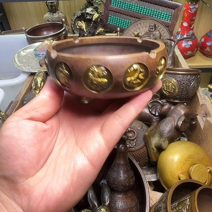 铜器办公室茶室摆件