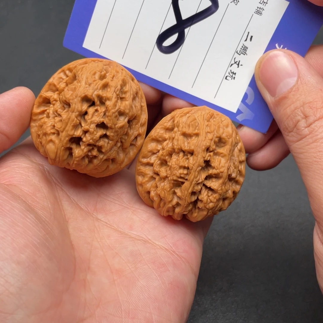 文玩核桃把件将军膀44