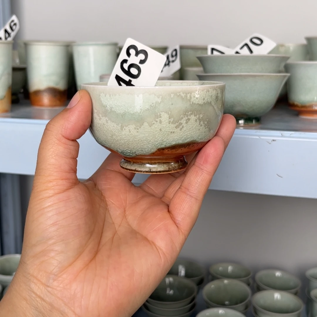 德***芝瓷杯子我们观山观水观自在