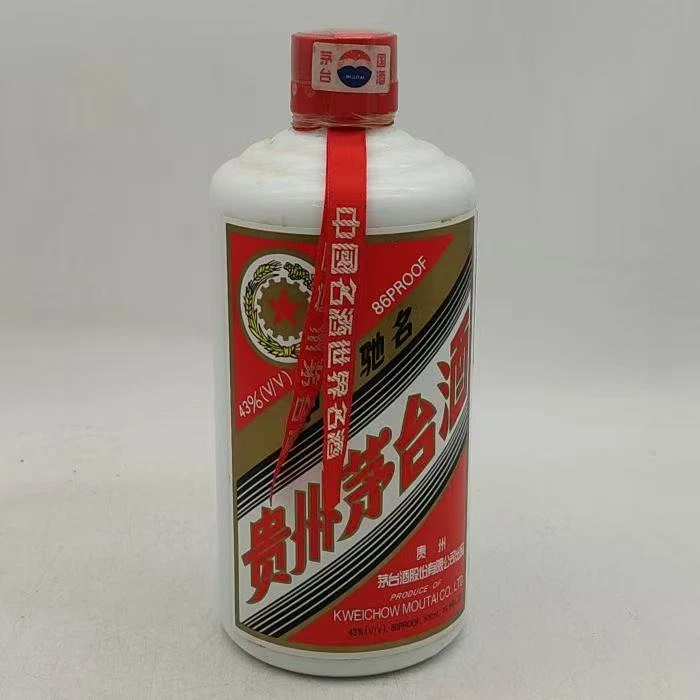 2002年白皮五星茅台酒 43% 111-20