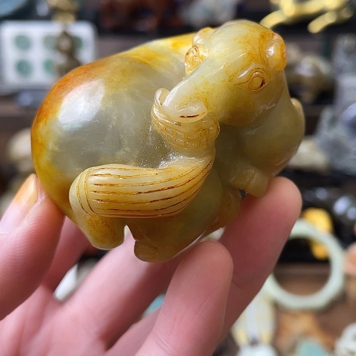 和田玉（糖玉）未镶嵌颈饰