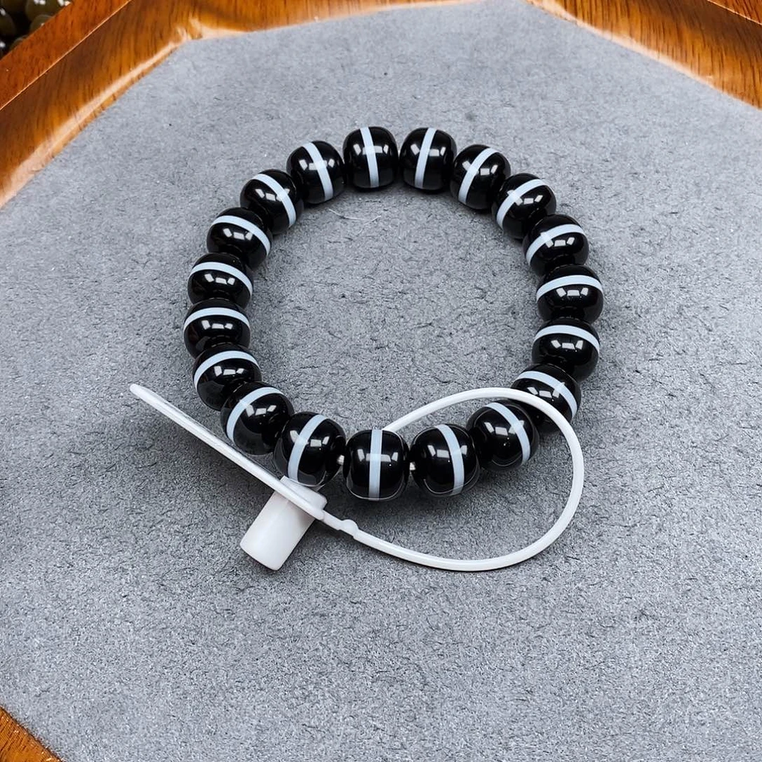 启***程玛瑙/玉髓未镶嵌手链