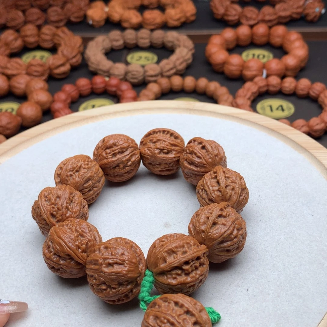 文玩核桃手串荔枝