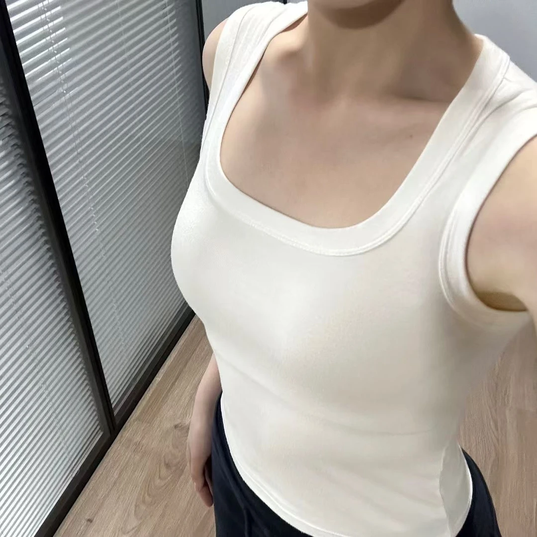 【背心专拍】云上Rain25ss四季百搭新款正肩显瘦百搭运动背心内搭女