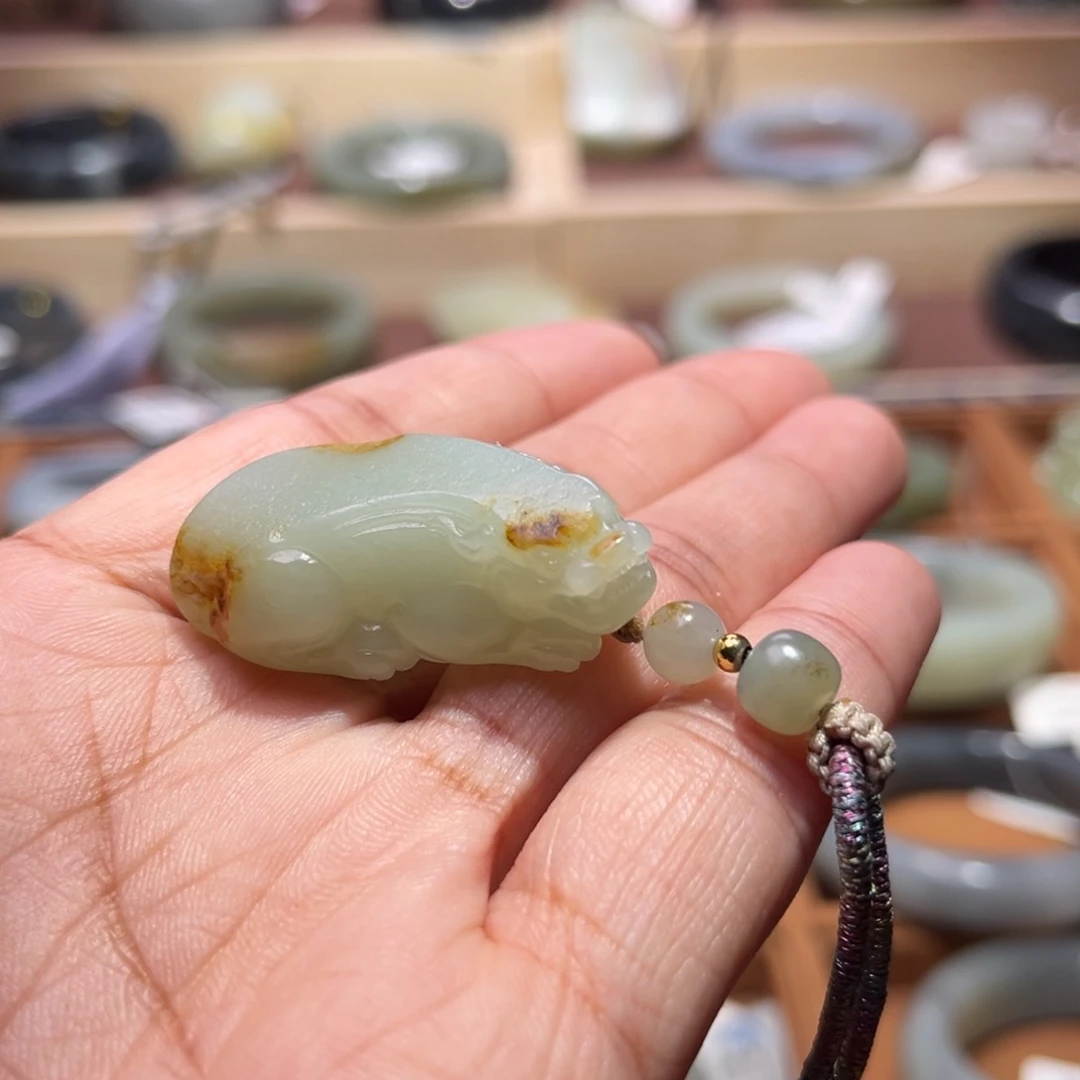 和田玉（子料）未镶嵌挂件