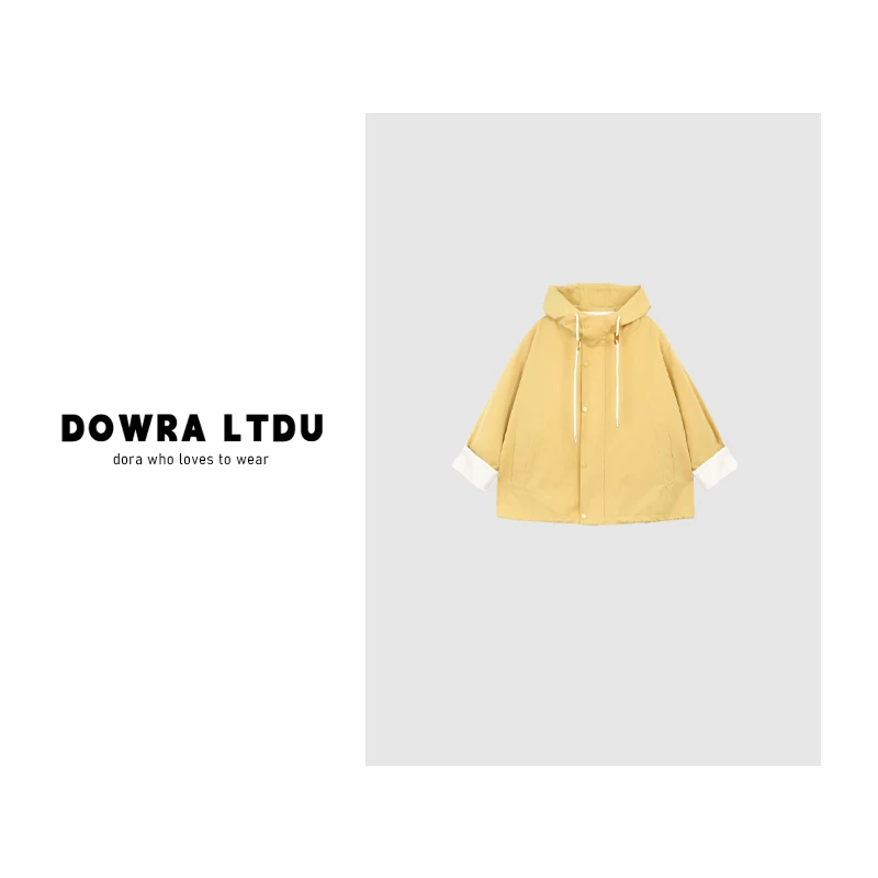 朵拉【】2025年春季新款圆领百搭外套BB-8806