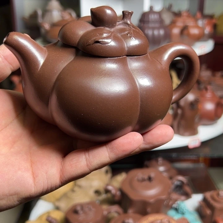 茶壶紫砂原矿上合桃
