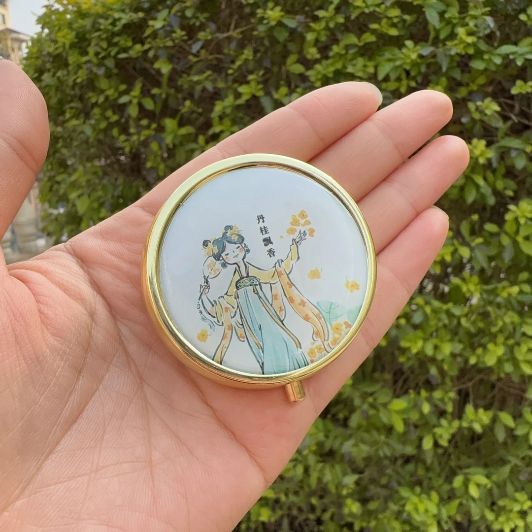 丹桂飘香 古法香膏10克持久留香随身随用涂抹式香水清新桂花凉甜