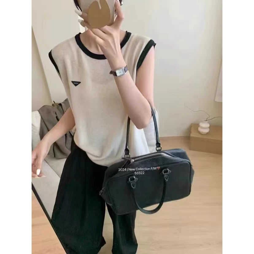 /三角标马甲/ 套头无袖小背心 93301