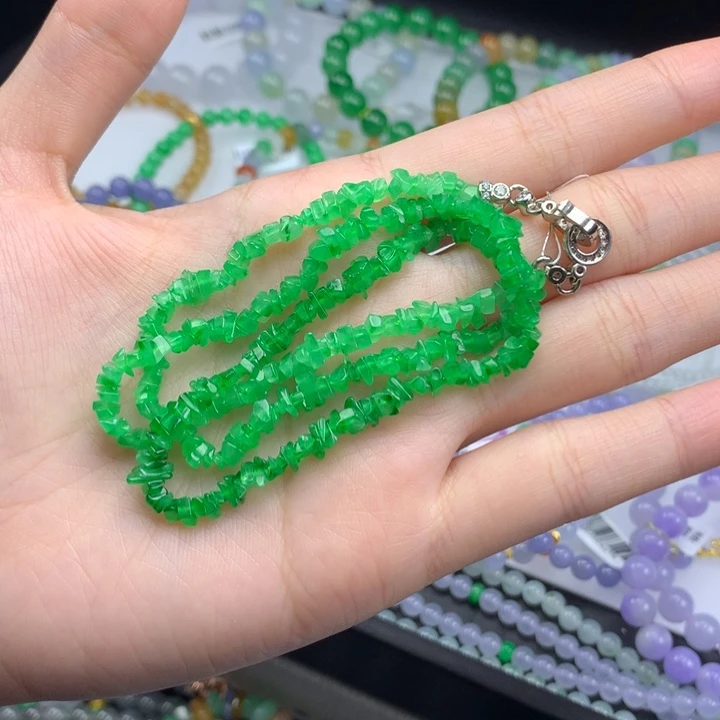 毛衣链未镶嵌翡翠